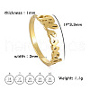 Word Blessed Stainless Steel Finger Rings for Women WG5CA7C-05-4