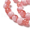 Crackle Glass Beads Strands X1-GLAA-U001-8mm-13-2