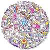 50Pcs Cartoon Unicorn Paper Sticker STIC-C012-03-1