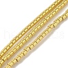 Electroplated Synthetic Non-magnetic Hematite Beads Strands G-I364-H01-G-1