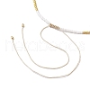 Natural Gemstone Beaded Necklaces NJEW-JN04689-6