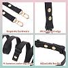 Adjustable PU Imitation Leather Bag Straps PURS-WH0005-50KCG-3