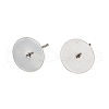 304 Stainless Steel Stud Earring Findings STAS-D370-02P-05-1