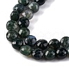 Natural Moss Agate Beads Strands G-C179-A21-03-4
