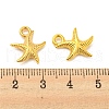 Starfish/Sea Stars Tibetan Style Alloy Pendants TIBEP-Q052-30G-LF-3