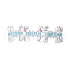 Imitation Austrian Crystal Bicone Beads Braided Bead Bracelets for Women BJEW-MZ00177-02-2