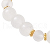 2Pcs 2 Styles Glass Round Beads Stretch Bracelets BJEW-JB11868-5