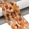 Natural Carnelian Beads Strands G-P497-01E-83-2