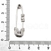 925 Sterling Silver Emanuele Bicocchi Safety Pins JEWB-Q050-01AS-3
