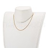 304 Stainless Steel Rolo Chain Necklaces NJEW-JN03374-7