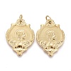 Ion Plating(IP) 304 Stainless Steel Pendants STAS-F256-010G-2