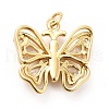 Rack Plating Brass Cubic Zirconia Pendants KK-K270-15G-3