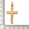 Mother's Day 201 Stainless Steel Pendants STAS-R132-01G-02-3