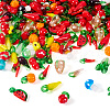 Handmade Lampwork Beads and Pendants LAMP-TA0002-03-24