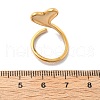 304 Stainless Steel Cuff Rings RJEW-D317-01A-G-5