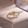 925 Sterling Silver Pave Cubic Zirconia Finger Rings for Women PC3242-1-3