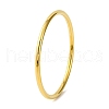 Ion Plating(IP) Plain 304 Stainless Steel Bangles for Women BJEW-B104-32A-G-1