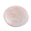 Chakras Themed Natural Rose Quartz Cabochons G-P001-22B-2