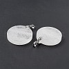 Natural Quartz Crystal Pendants G-P491-03P-07-3