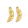 304 Stainless Steel Pendants STAS-Q350-10G-1