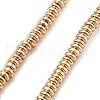 Electroplated Synthetic Non-magnetic Hematite Beads Strands G-M095-C01-05KCG-1