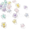 125Pcs 10 Style Transparent Acrylic Beads TACR-YW0001-38-5