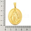 Ion Plating(IP) 304 Stainless Steel Pendants STAS-R231-18G-20-3