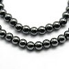 Grade AAA Magnetic Synthetic Hematite Round Bead Strands G-G644-E-11-1