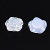 Electroplate Acrylic Cabochons PACR-T014-07-3