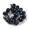 Natural Agate Beads Strands G-G021-03A-01-3