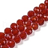 Natural Carnelian(Dyed & Heated) Beads Strands G-H057-A14-01-2
