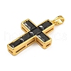 Rack Plating Brass Pendants KK-U035-18G-02-2