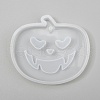 Halloween DIY Jack-O-Lantern Pendant Silicone Molds DIY-P006-55-2