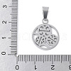 304 Stainless Steel Pendants STAS-S162-16P-3