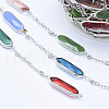 Handmade Glass Beaded Chains CHC-P005-03P-3