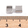 Non-Tarnish 304 Stainless Steel European Beads FIND-Q103-05C-P-3