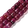 Natural Dragon Veins Agate Beads Strands G-D317-A01-03-2