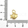 Brass Charms ZIRC-I070-086G-3