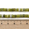 Natural Xiuyan Jade Beads Strands G-L624-I03-2x4mm-5