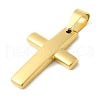 Ion Plating(IP) 304 Stainless Steel Pendants STAS-D110-34G-2