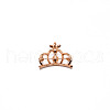 Crystal Rhinestone Crown Brooch JEWB-WH0022-24-2
