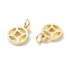 Brass Charms KK-A194-18G-2