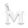 Tarnish Resistant 304 Stainless Steel Pendants STAS-F106-95P-M-1