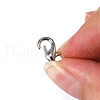 Platinum Plated Alloy Lobster Claw Clasps X-E102-NF-3