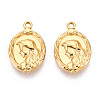 304 Stainless Steel Pendants STAS-T065-75G-1