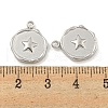 Non-Tarnish 304 Stainless Steel Pendants STAS-A099-07P-3