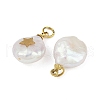 Natural Keshi Pearl Pendants STAS-Z136-01G-03-2
