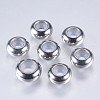 201 Stainless Steel Beads STAS-F145-06P-G-1