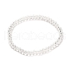 Faceted Glass Rondelle Beads Stretch Bracelet for Kid BJEW-JB06807-22-1