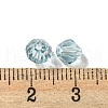 Transparent Imitation Austrian Crystal K9 Glass Beads GLAA-L048-01-3